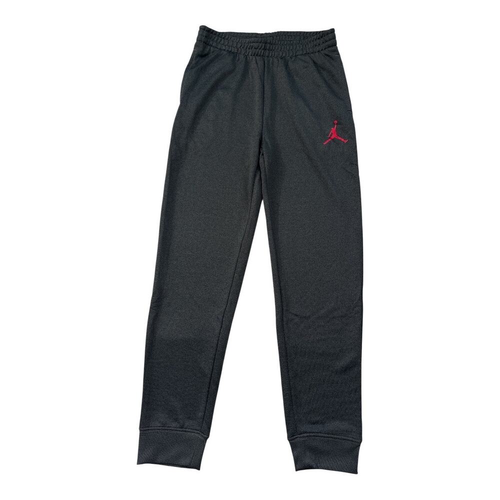 Nike Air Jordan Boys Jumpman Dri-FIT Joggers Black Size Large 956516 Youth NEW